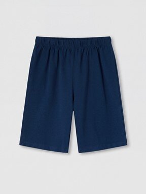 Şortlu Pijama Takımı EKRU BASKILI