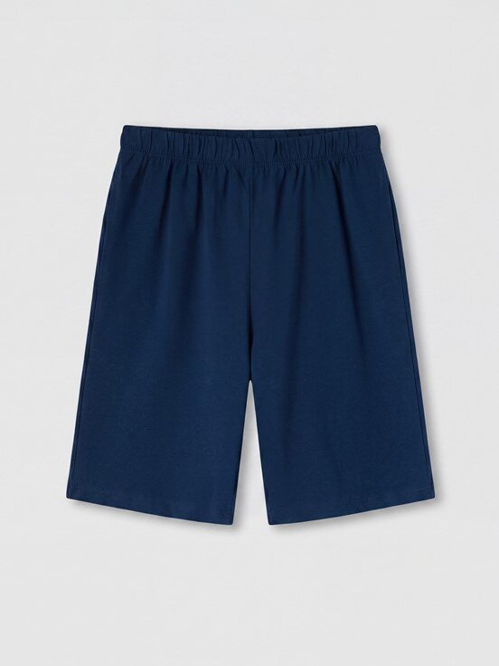 Şortlu Pijama Takımı EKRU BASKILI