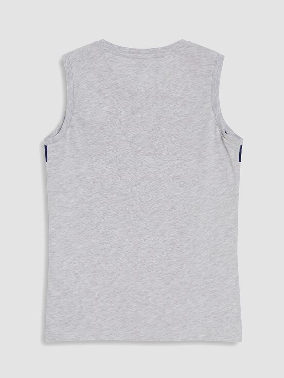 Şortlu Pijama Takımı AÇIK GRİ MELANJ