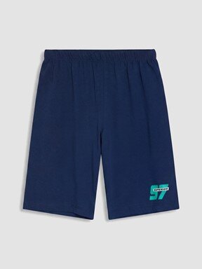 Şortlu Pijama Takımı AÇIK GRİ MELANJ