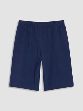 Şortlu Pijama Takımı AÇIK GRİ MELANJ