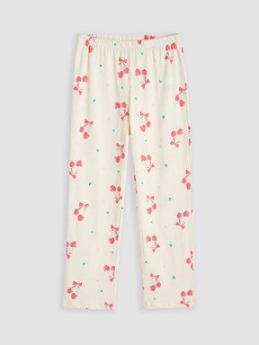 Pijama Takım BEJ BASKILI