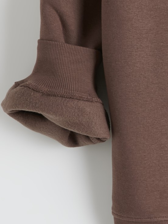 Sweatshirt ORTA KAHVERENGİ