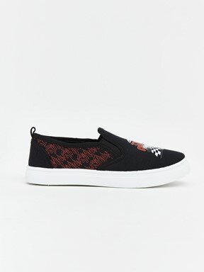 Sneaker SİYAH BASKILI