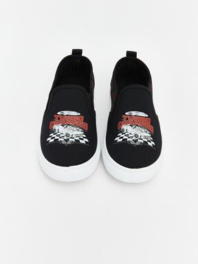 Sneaker SİYAH BASKILI