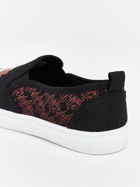 Sneaker SİYAH BASKILI