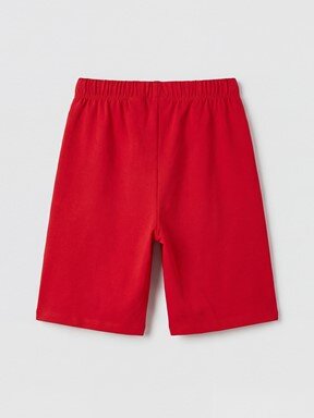 Şortlu Pijama Takımı CANLI MAVİ
