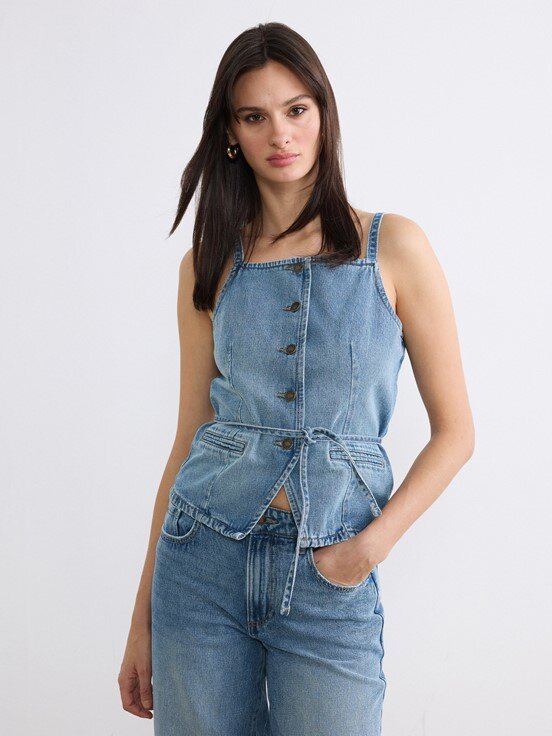 Jean Yelek ORTA İNDİGO RODEO