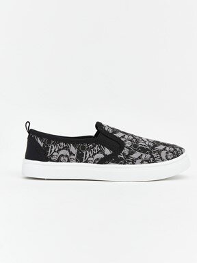 Sneaker SİYAH BASKILI