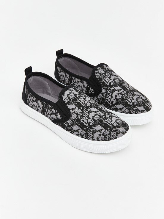 Sneaker SİYAH BASKILI