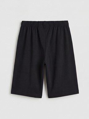 Şortlu Pijama Takımı BEYAZ BASKILI