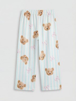 Pijama Takım YEŞİL BASKILI