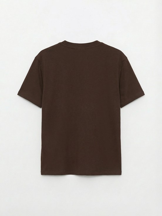 Tişört KOYU KAHVERENGİ