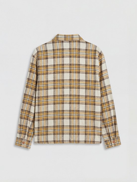 Gömlek KAHVERENGİ EKOSELİ