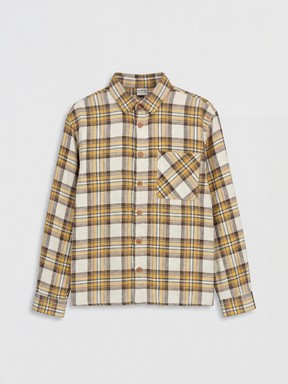 Gömlek KAHVERENGİ EKOSELİ