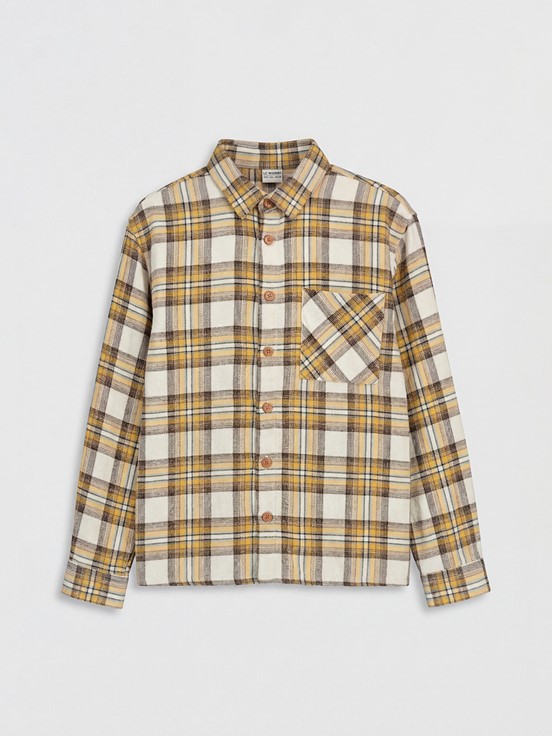 Gömlek KAHVERENGİ EKOSELİ