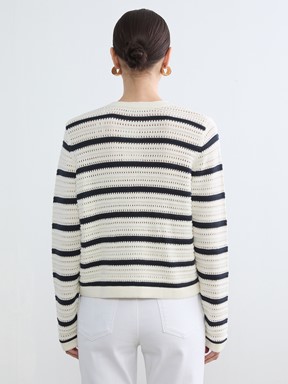 Hırka LACİVERT ÇİZGİLİ