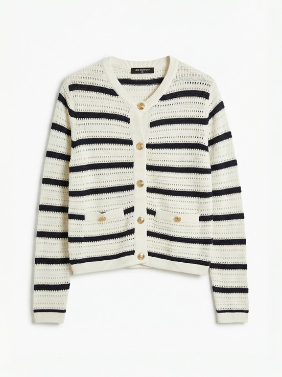 Hırka LACİVERT ÇİZGİLİ