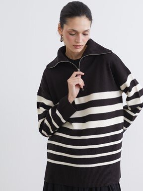 Tunik EKRU ÇİZGİLİ