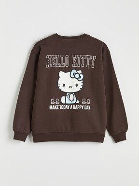 Sweatshirt KAHVERENGİ