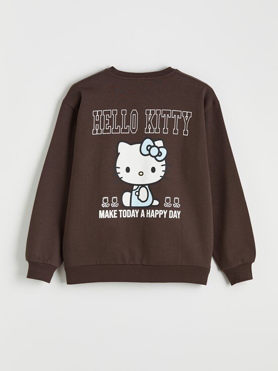 Sweatshirt KAHVERENGİ