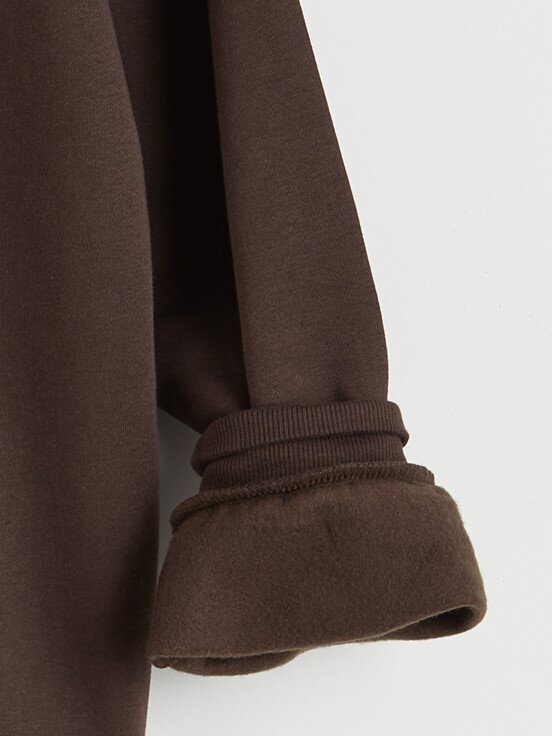 Sweatshirt KAHVERENGİ