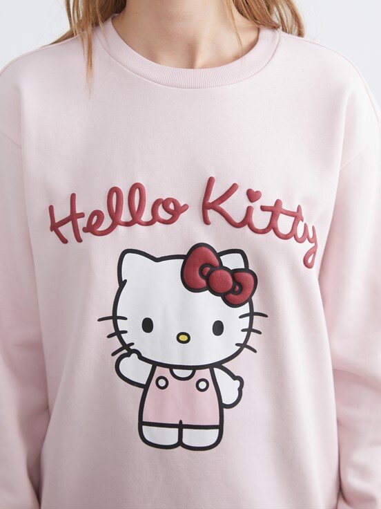 Sweatshirt AÇIK PEMBE