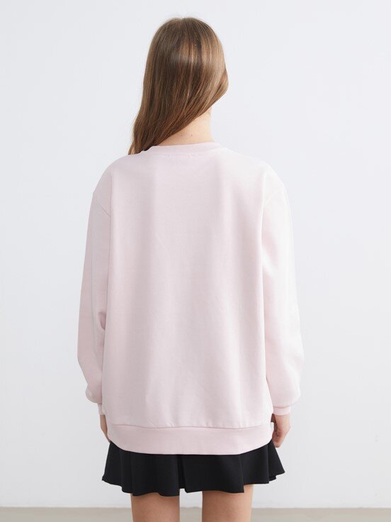 Sweatshirt AÇIK PEMBE