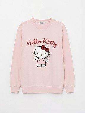 Sweatshirt AÇIK PEMBE