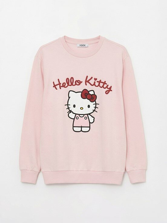 Sweatshirt AÇIK PEMBE
