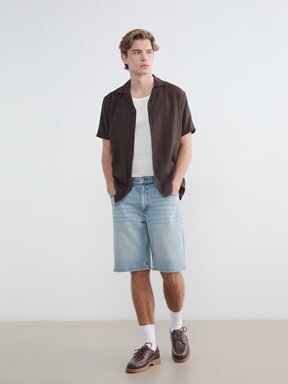 Gömlek KOYU KAHVERENGİ