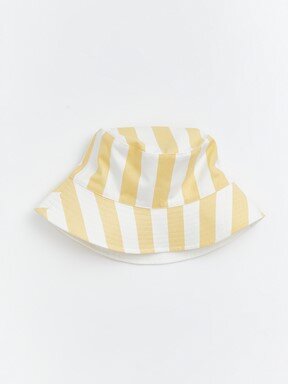 Bucket Şapka SARI BASKILI