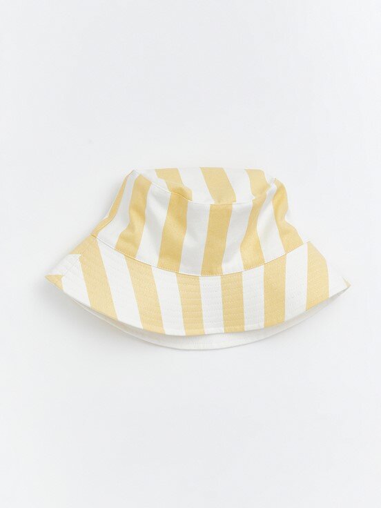Bucket Şapka SARI BASKILI