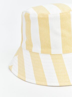 Bucket Şapka SARI BASKILI