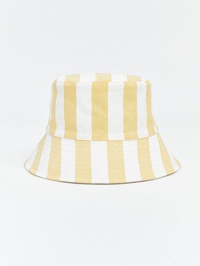 Bucket Şapka SARI BASKILI