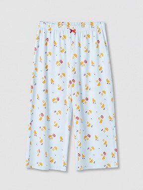 Kaprili Pijama Takımı AÇIK MAVİ BASKILI