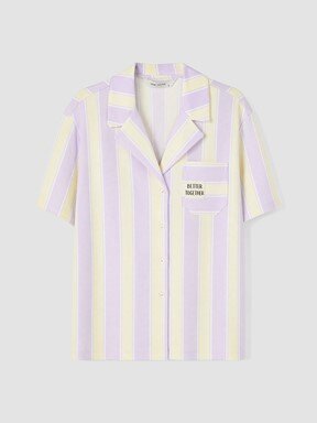 Pijama Takım LİLA BASKILI