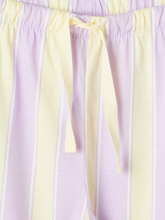 Pijama Takım LİLA BASKILI