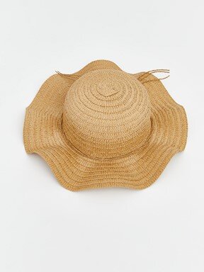 Hasır Şapka KOYU BEJ