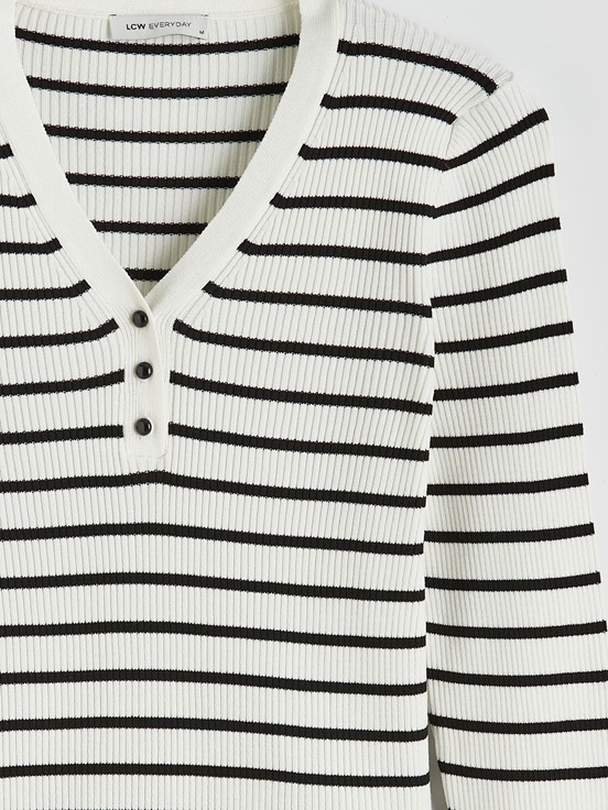 Kazak BEYAZ ÇİZGİLİ