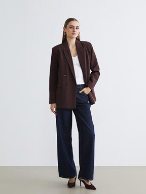 Blazer Ceket BORDO
