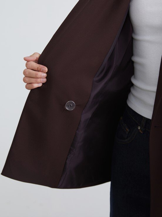 Blazer Ceket BORDO
