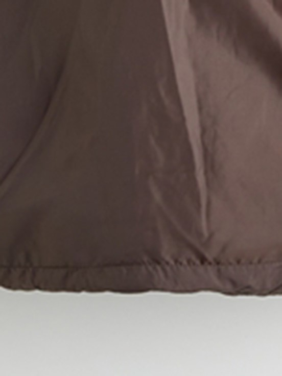 Şişme Mont KAHVERENGİ