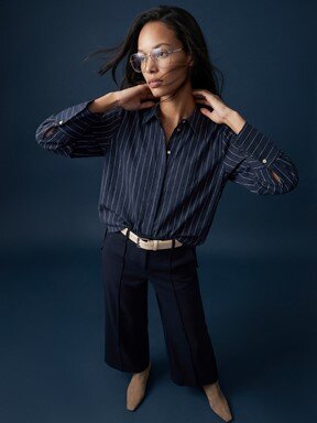 S6JD53Z8 LACİVERT ÇİZGİLİ