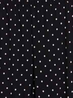 Pijama Takım SİYAH BASKILI