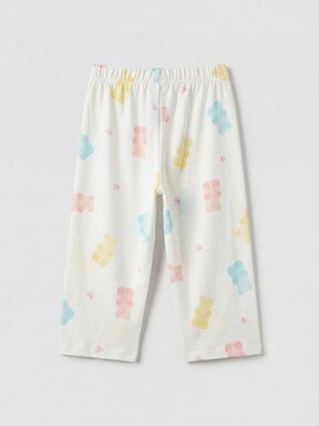 Pijama Takım EKRU BASKILI