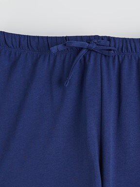 Şortlu Pijama Takımı AÇIK LACİVERT
