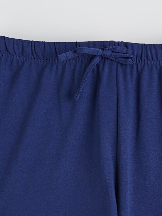 Şortlu Pijama Takımı AÇIK LACİVERT