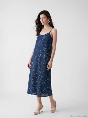 Elbise YEŞİL BASKILI