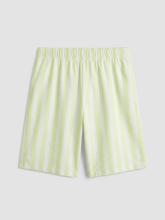 Şortlu Pijama Takımı AÇIK YEŞİL